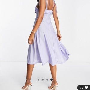 asos design midis dress